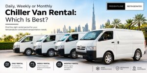 Daily, Weekly or Monthly Chiller Van Rental Dubai
